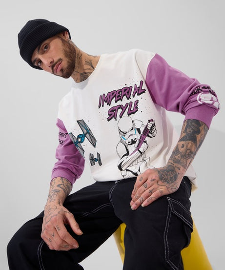 Shadows Of The Empire Oversized Full Sleeve T-Shirts