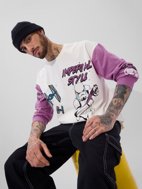 Shadows Of The Empire Oversized Full Sleeve T-Shirts