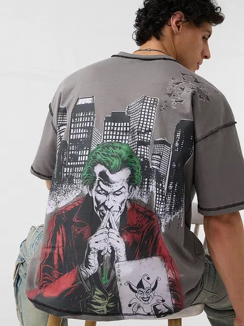 Joker Anarchy Oversized T-Shirts