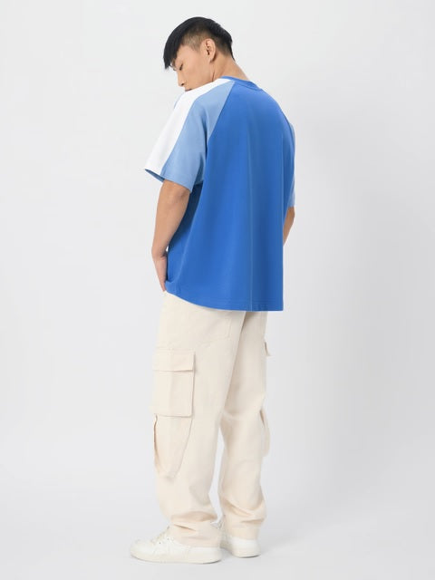 Racer Blue Oversized T-Shirts