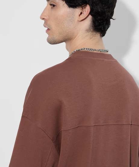 Varsity Rust Super Oversized T-Shirts