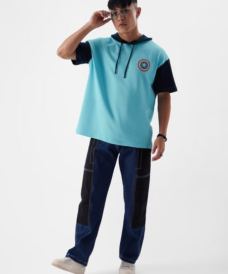 Captain America Super Soldier Hooded T-Shirts