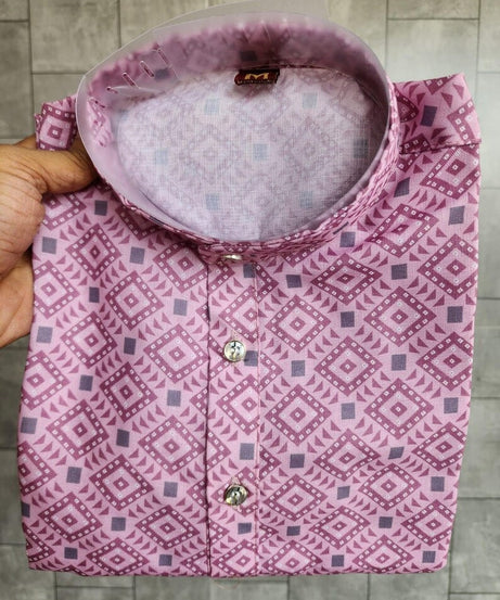 Pure Cotton Men's Kurta Pajama Set