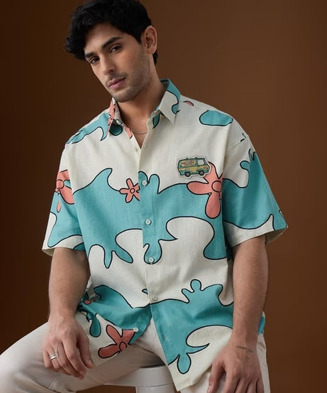 Scooby Doo Mystery Machine Oversized Shirts