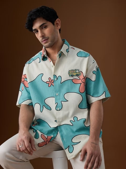 Scooby Doo Mystery Machine Oversized Shirts