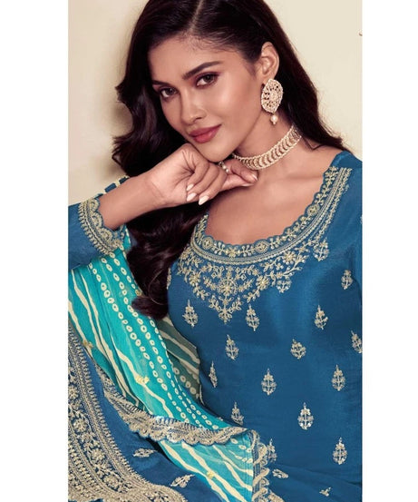 Traditional Designer Heavy Chinon , Wedding Wear Top Bottom, Dupatta