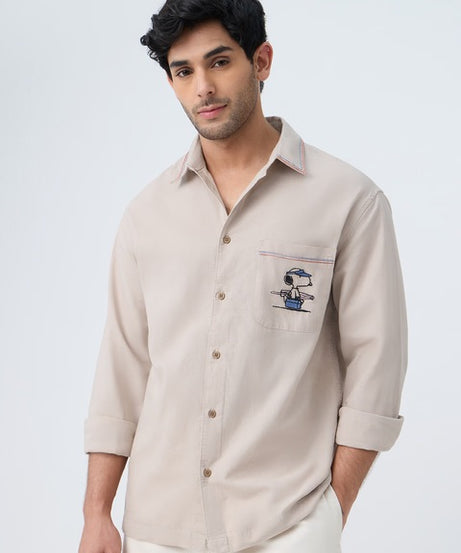 Peanuts The Good Life Cotton Linen Shirts