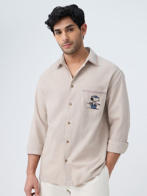 Peanuts The Good Life Cotton Linen Shirts