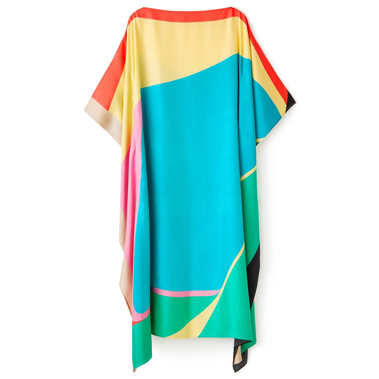 Soft Silk Crepe Kaftan, Party Wear Women's Caftan