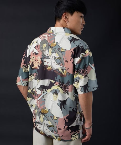 Samurai Jack Warrior Oversized Shirts