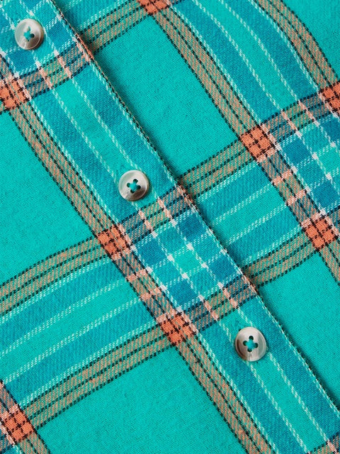 Plaid Ember Women Boyfriend Shirts