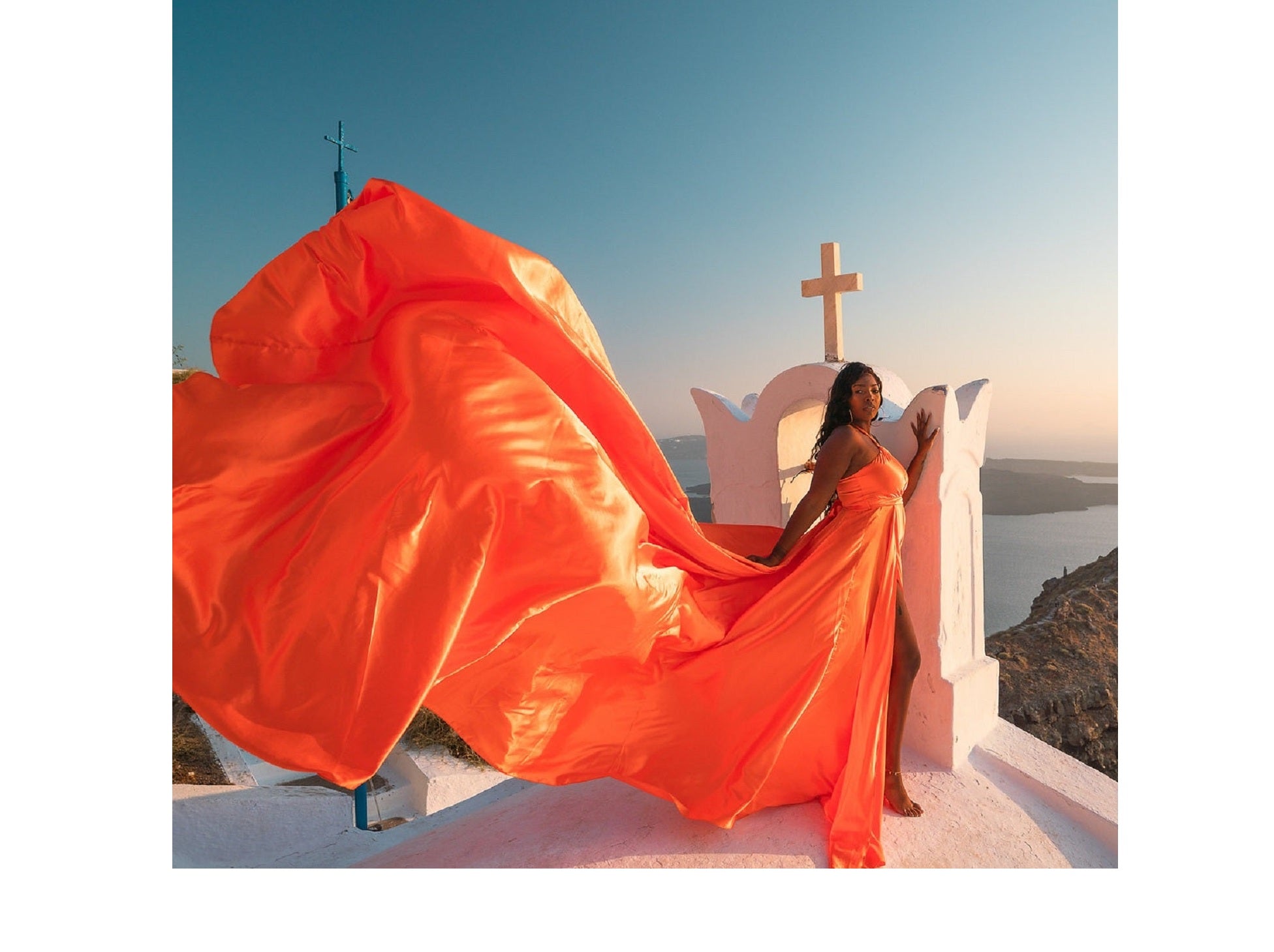 Flying dress Santorini flying dress
