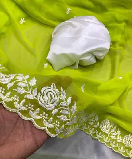 Classic New Traditional Soft Georgette Saree,Wedding Exclusive Sari