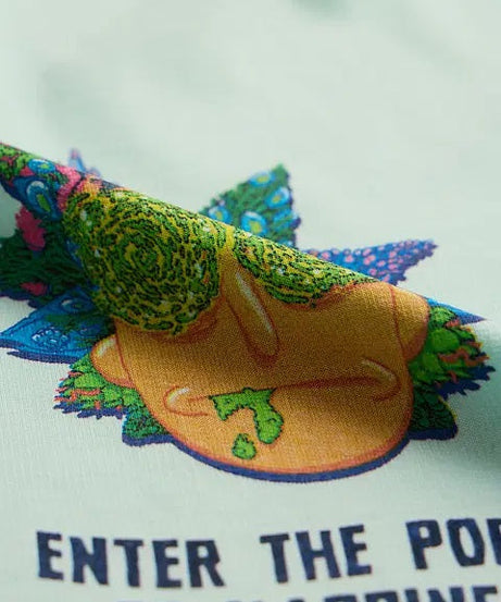 Rick And Morty Portal To Happiness Oversized T-Shirts