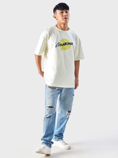 Cowabunga Oversized T-Shirts