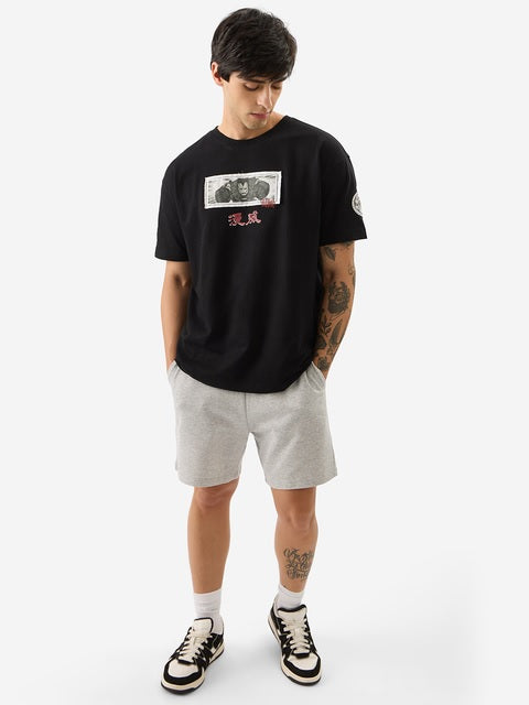 Marvel Comic Cards Oversized T-Shirts