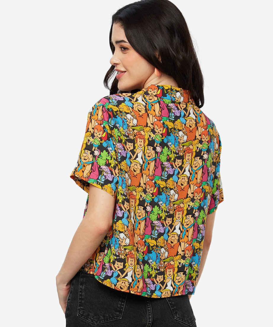 The Flintstones Gang Women Holiday Shirts