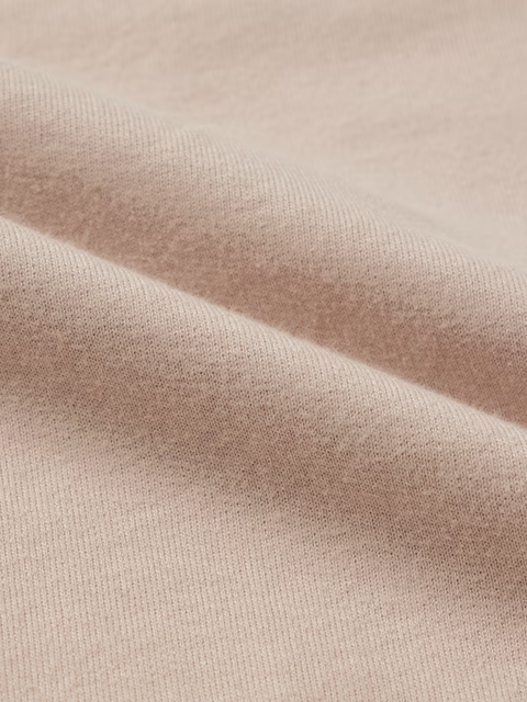 Solids Beige Oversized T-Shirts