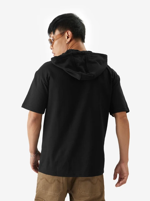 Hooded Black Shadow Hooded T-Shirts