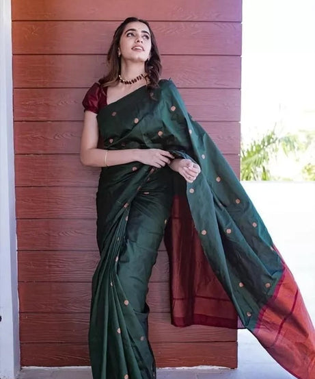 Function Wedding Banarasi Soft Silk Saree Blouse,Traditional Exclusive Sari