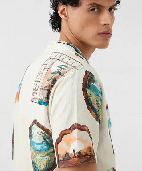 Vintage Pane Holiday Shirts