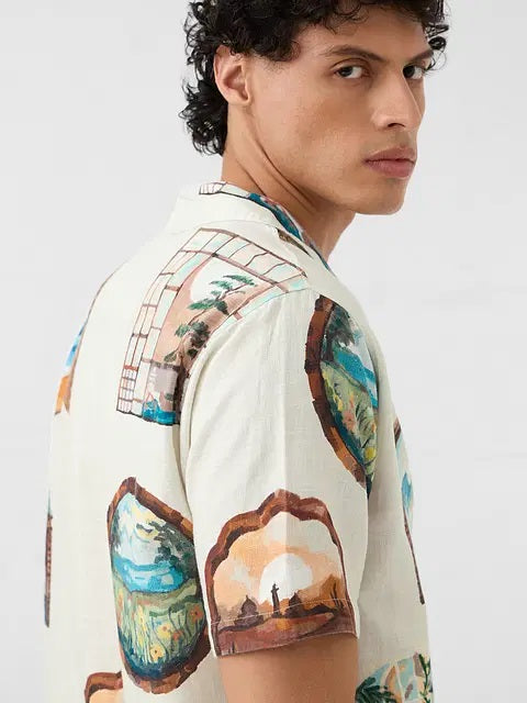 Vintage Pane Holiday Shirts