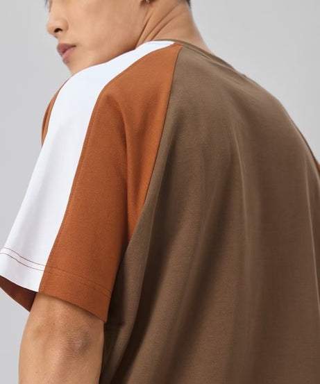 Racer Brown Oversized T-Shirts