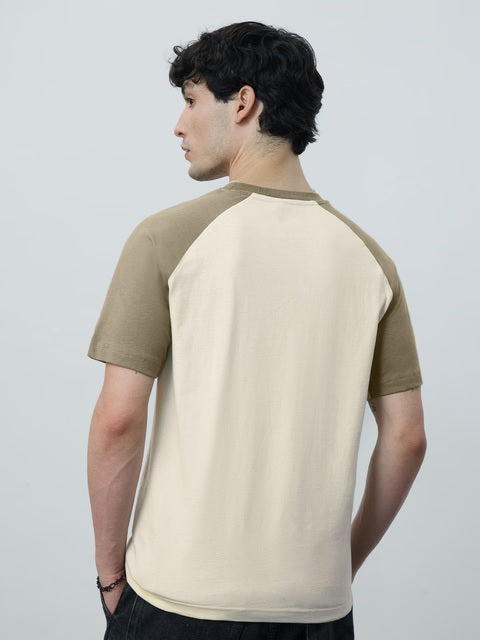 Colourblock Wingin It Men Relaxed Fit T-Shirts