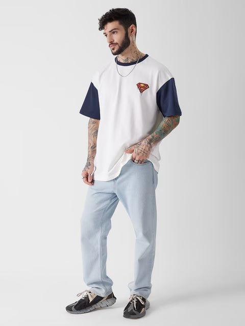 The Man of Steel Oversized T-Shirts