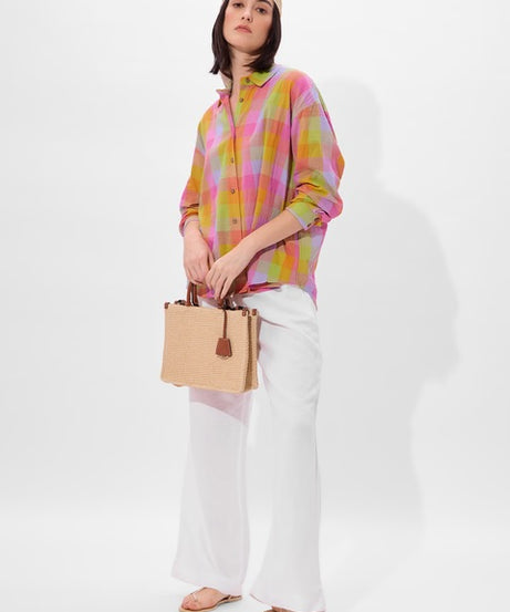 Tex Mex (Textured) Women Boyfriend Shirts