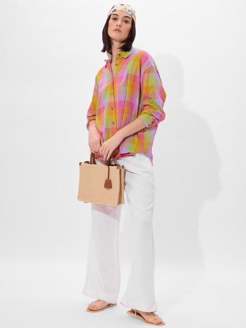 Tex Mex (Textured) Women Boyfriend Shirts