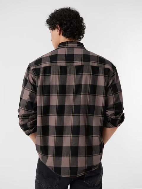 Plaid Oakwood Men Utility Shirts