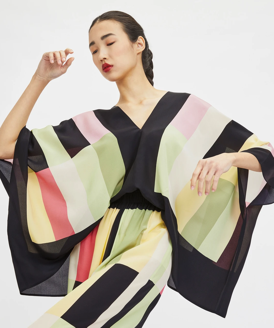 Women's Silk Crepe Co-ord Set