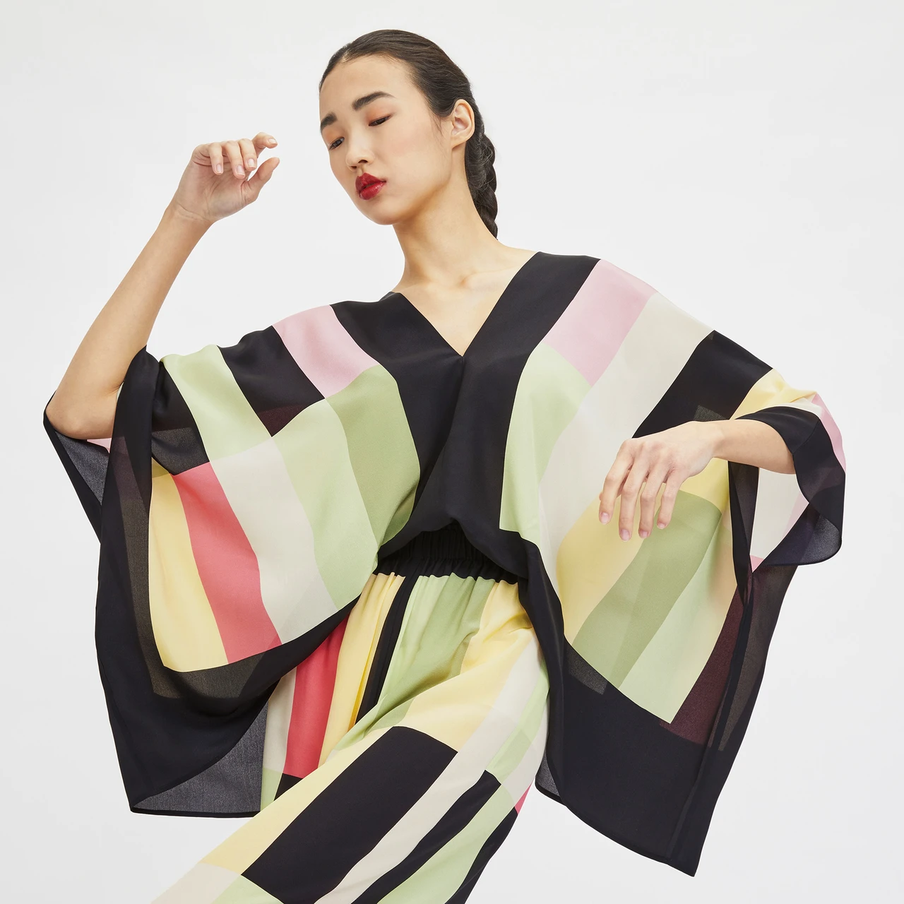 Women's Silk Crepe Co-ord Set