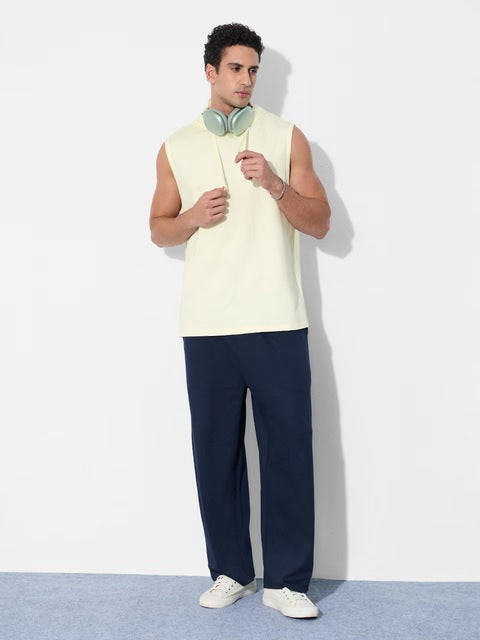 Solids Off White Hooded T-Shirts