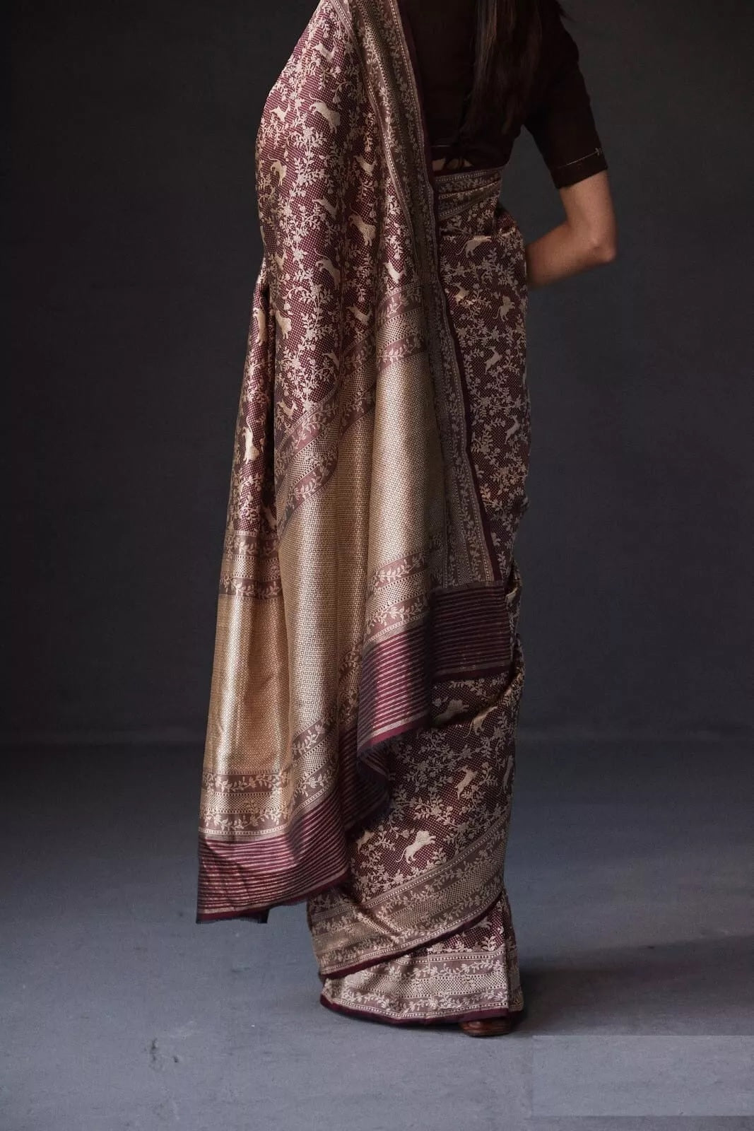Classic Wedding Banarasi Soft Silk Sari & Blouse