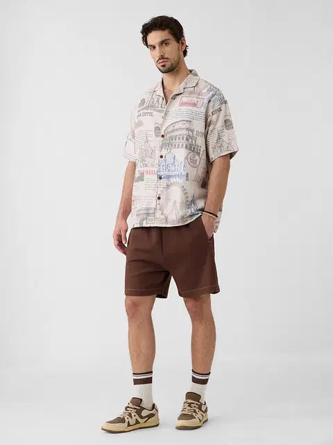 Textured Monuments Holiday Shirts