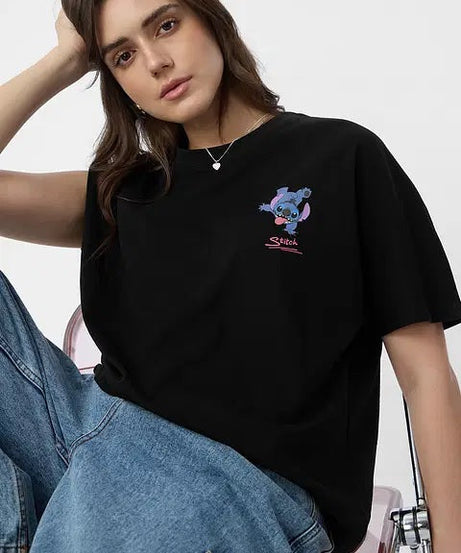 Lilo & Stitch Out Of This World Women Oversized T-Shirt