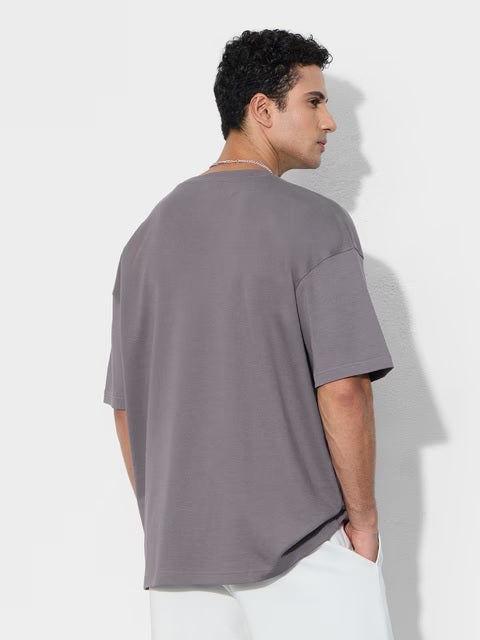 Faded Grey Oversized T-Shirts