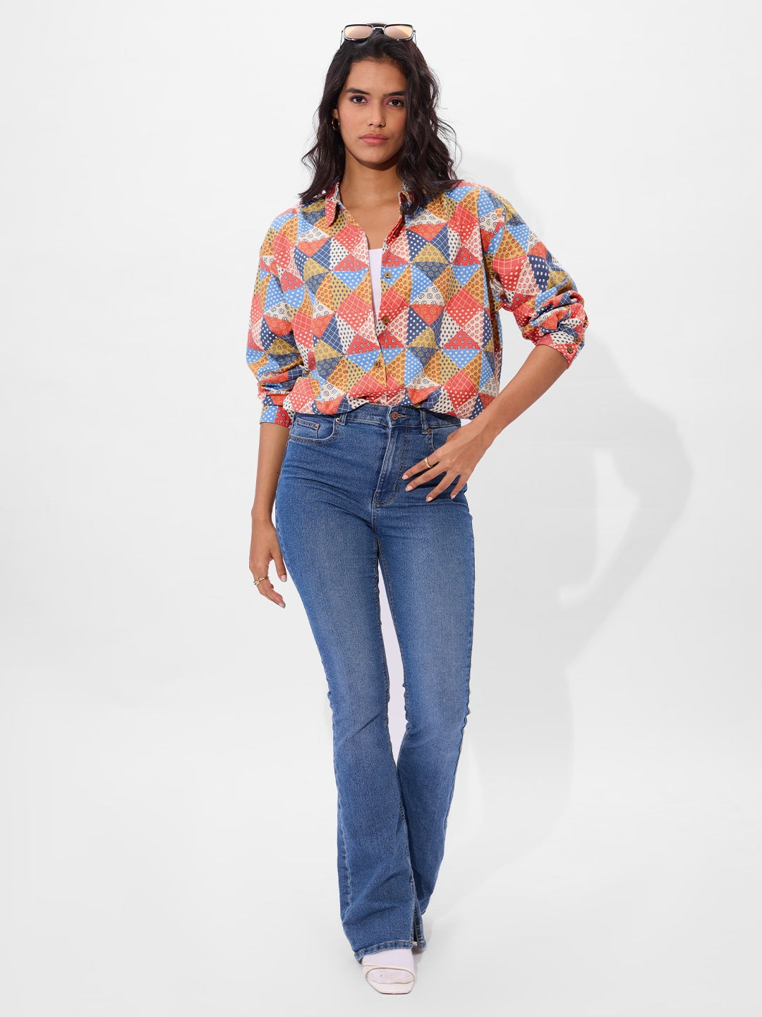 TSS Originals Prism Women Boyfriend Shirts