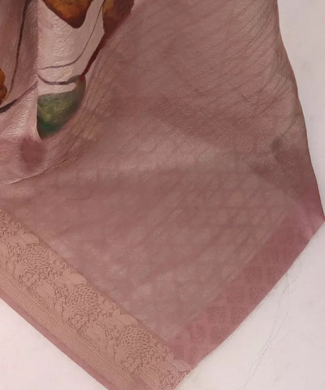 Function Style Bollywood Handloom Silk Saree,Wedding Party Ethnic Wear Sari