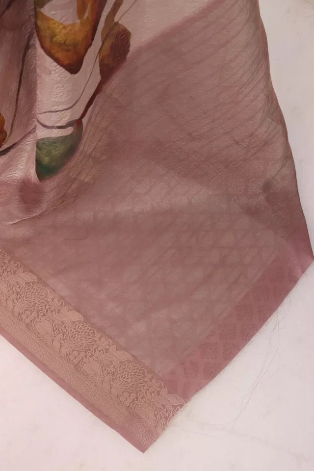 Function Style Bollywood Handloom Silk Saree,Wedding Party Ethnic Wear Sari