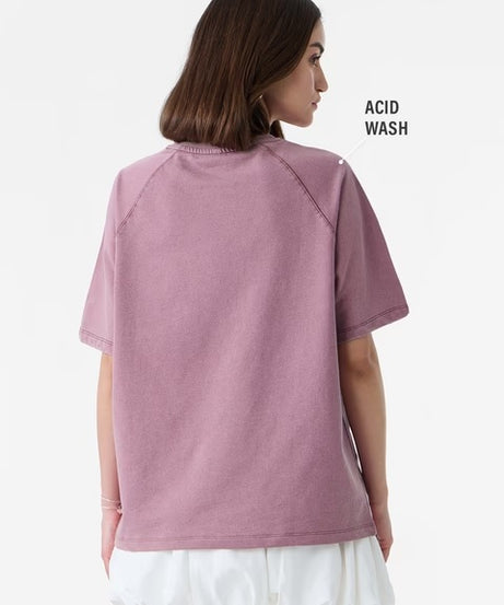 Pink Grunge Women Oversized T-Shirts