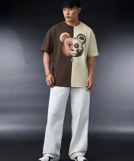 Ted The Stoner Split Oversized T-Shirts