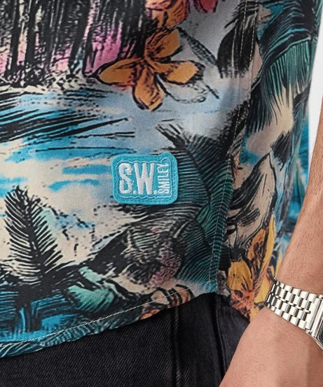 S.W.SMILEY  Smile Holiday Shirts