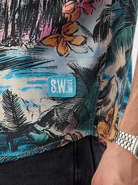 S.W.SMILEY  Smile Holiday Shirts