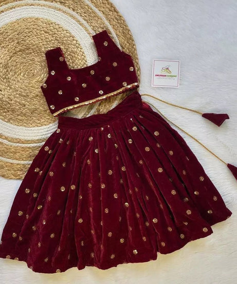 Soft Cotton Lehenga Choli  for Girls