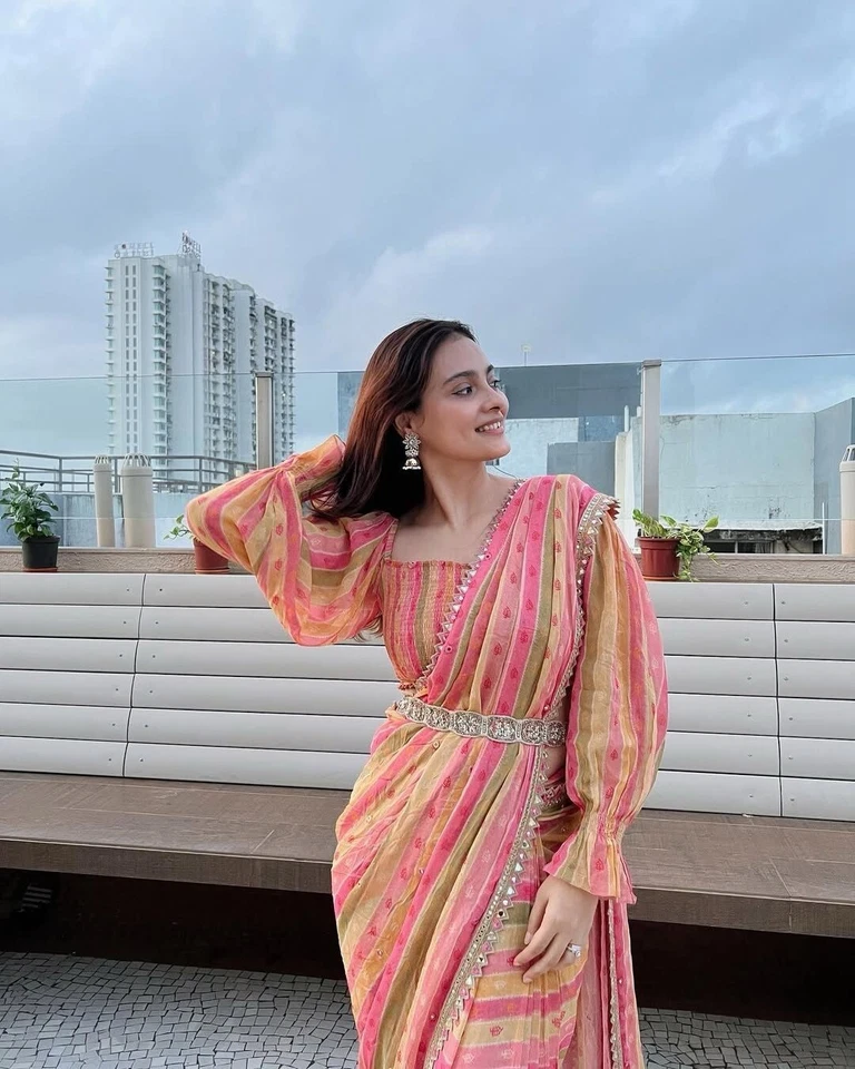 Original Smooth Georgette Party Wear Saree With Blouse 11-GP