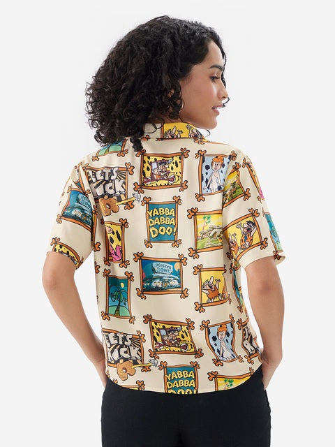 The Flintstones Let's Rock Women Holiday Shirts