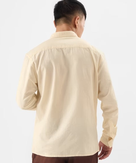 Cotton Linen Off-White Shirts